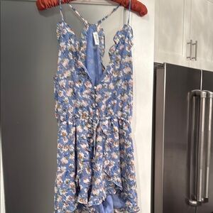 Storia Floral Blue Dress